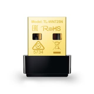 Adaptador Usb Nano Tp-link Tl-wn725n Inalámbrico 150 Mbit/s Negro