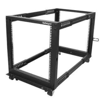 Rack Marco Abierto Profundidad Ajustable De 4 Columnas 12u .