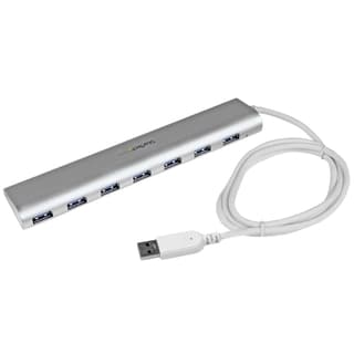 Concentrador Usb 3.0 7 Puertos Hub Con Cable Incorporado       .