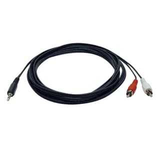 Divisor Y De Cables 3.5mm Mini Audio Estereo A 2 Rca M 3.66m .