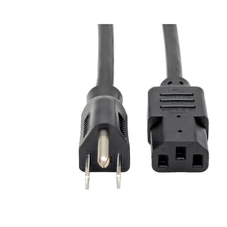 Cable Alimentacion Computadora Nema 5-15p/c14 10a 18awg 3.7m