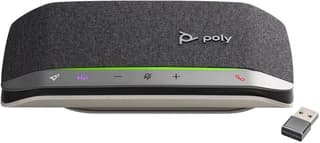 Altavoz Manos Libres Hp Poly 772c9aa Sync20 M /version Microsoft Teams Usb-c Portatil Conectividad Usb Y Bluetooth Ip64 Bateria Hasta 20 H