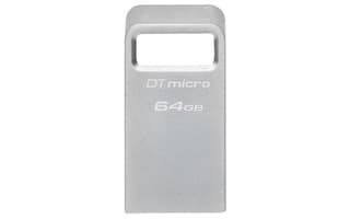 Memoria Flash Kingston 64gb Dtmicro 3.2 Gen 1 Metalica (dtmc3g2/64gb)
