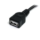 Cable De 0.9m De Extensión Usb 2.0 De Alta Velocidad Hi Speed - Macho A Hembra Usb A - Extensor - Negro - Startech.com Mod. Usbextaa3bk