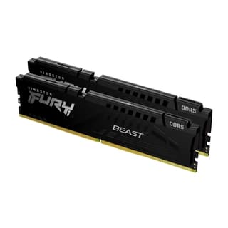 Memoria Ram Kingston Technology Fury Beast Black Expo Dimm Ddr5 8gb 5600mt/s Cl36 1rx16 1.25v (kit Of 2)
