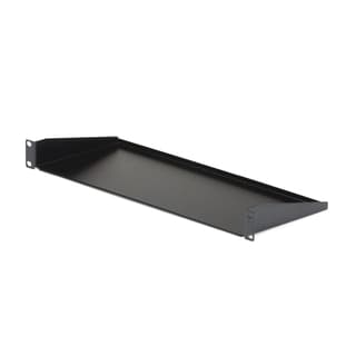 Charola Estante Fijo Voladizo Universal 1u De 19 Para Rack Armario - En Acero - 15kg - 7 De Profundidad - Negro - Startech.com Mod. Cabshelf1u
