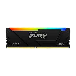 Memoria Kingston Technology Fury Beast Rgb Ram Black Xmp Dimm Ddr4 8gb 3200mt/s Cl16 1rx8 1.35v