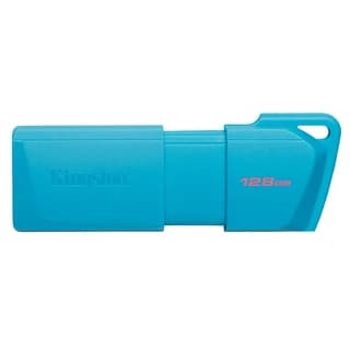 Usb Kingston Technology Datatraveler Exodia M Memoria 128gb 3.2 Gen Aqua-azul Neon