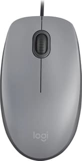 Mouse Logitech M110 Optico Usb 1,000 Dpi Silent Gray (910-006757)